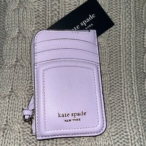 NWT Kate Spade Zip Card Holder